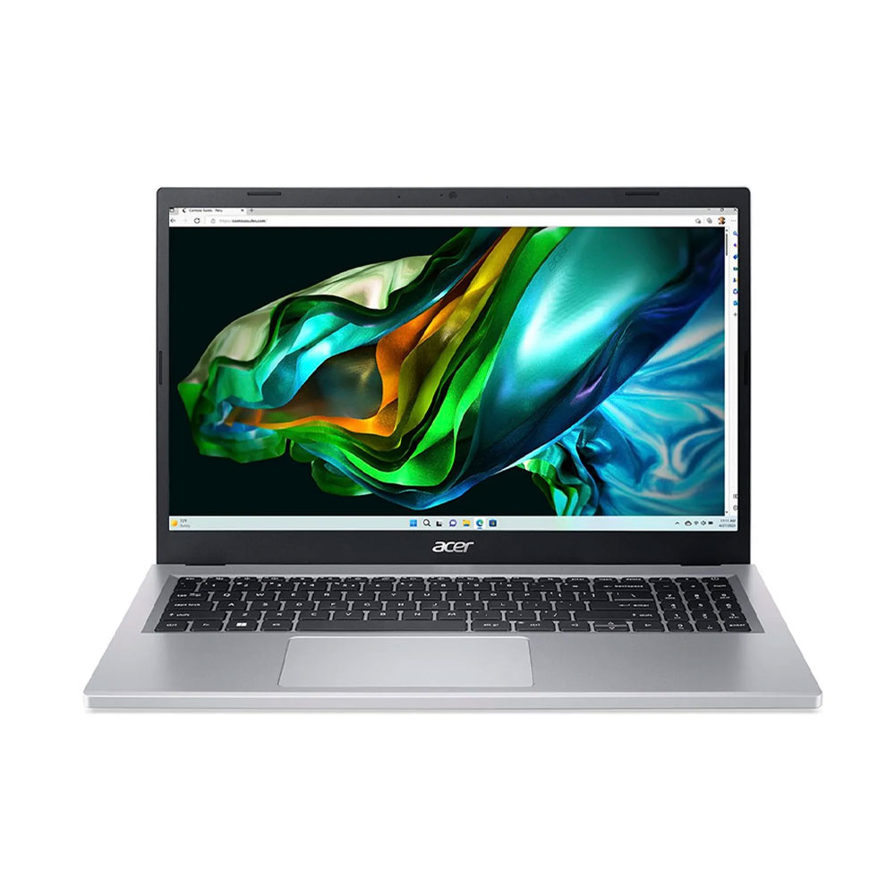Portatil Acer A315-24P-R9YS FHD AMD R3 7320U 15,6" 8GB DDR5 Soldadas(4GBx2) 512SSD/Windows 11 Home Single Color Silver