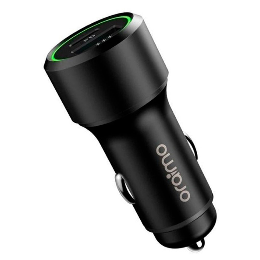 Cargador de Carro Oraimo Bullet PD Negro 36W