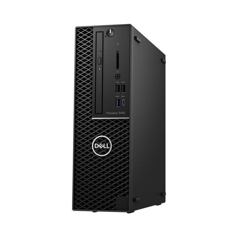 Pc Dell Workstation Precision SFF 3431/Intel Core i5-9500, 6 Core, 9MB Cache, 3.0Ghz, 4.4 Ghz Turbo w/UHD Graphics 630/8GB 1x8GB DDR4 2666MHz, 3.5 1TB 7200rpm, NVIDIA Quadro P400, 2GB, 3 mDP to DP adapte, Windows 10 Pro 6 - Image 2