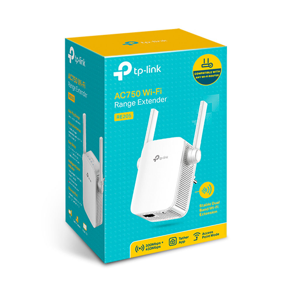 Extensor de Rango TPLINK Inalámbrico de Conector de Pared Dual Band AC 750 2 antenas externas - Image 4