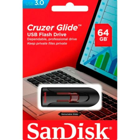 Memoria USB SanDisk Cruzer Glide 3.0 64GB