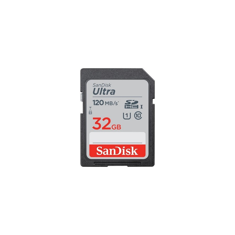 Tarjeta SD SanDisk Ultra SDHC/SDXC UHS-I 32GB 120Mb/s C10 U1