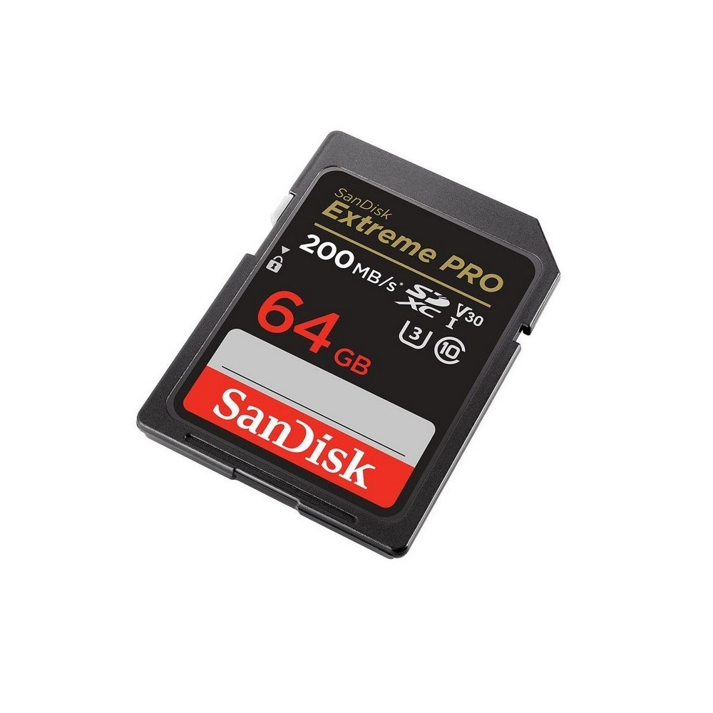 Tarjeta SD SanDisk Extreme PRO 64GB SDXC UHS-I Hasta 200 Mb/s C10,U3,V30 - Image 3