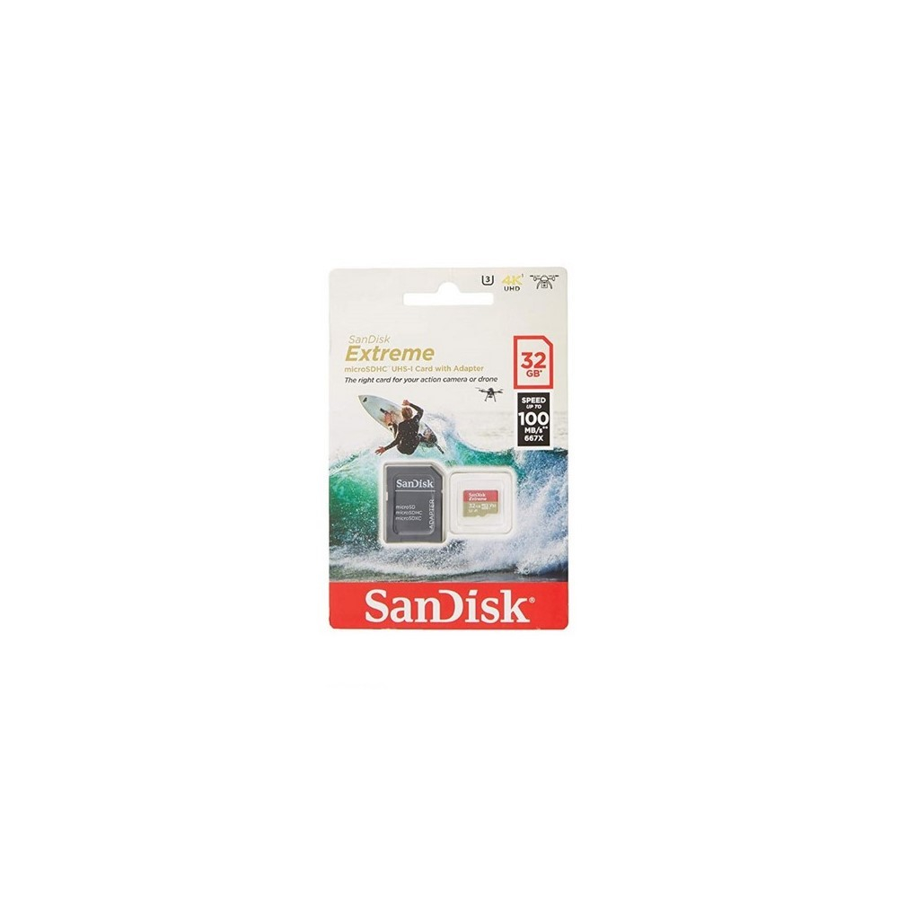 Tarjeta microSD SanDisk Extreme (Action Cam) UHS-I 32GB C10, U3, V30, A1 - Image 4