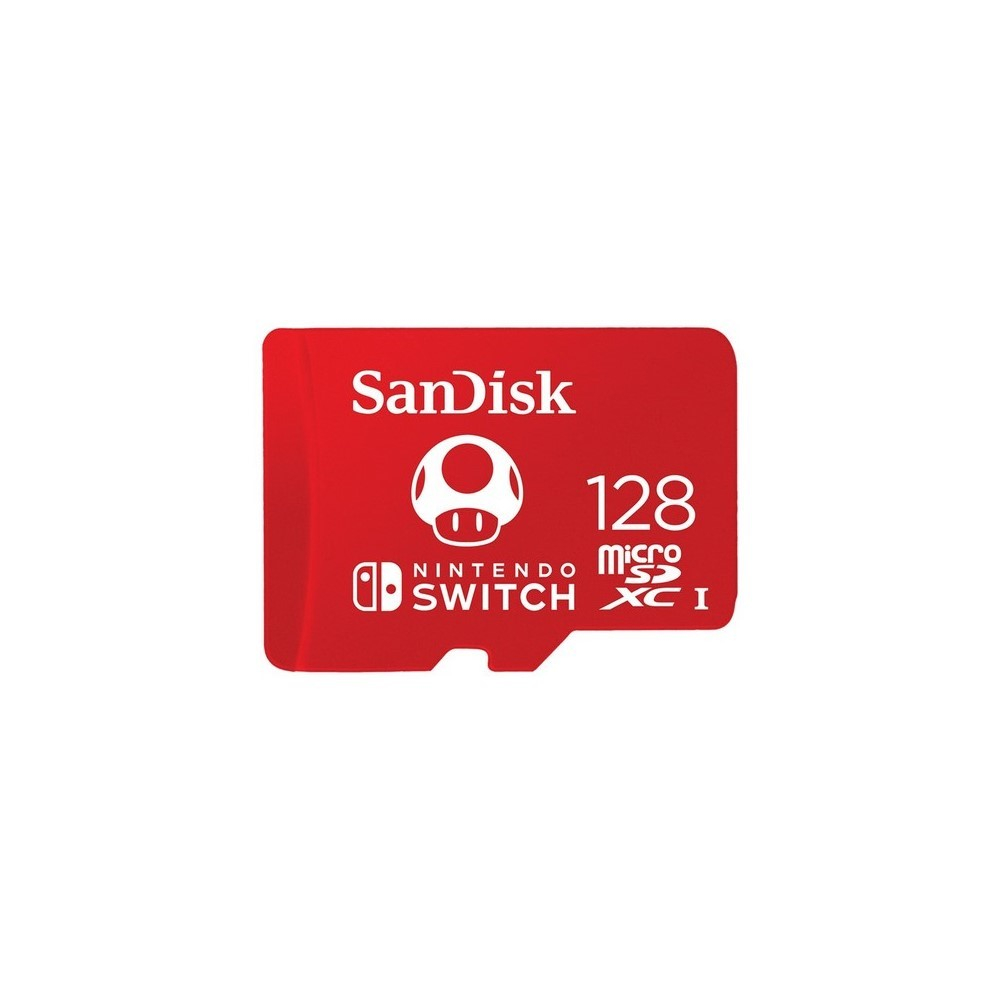 Tarjeta microSD SanDisk 128GB Nintendo Switch UHS-I 100MB/s