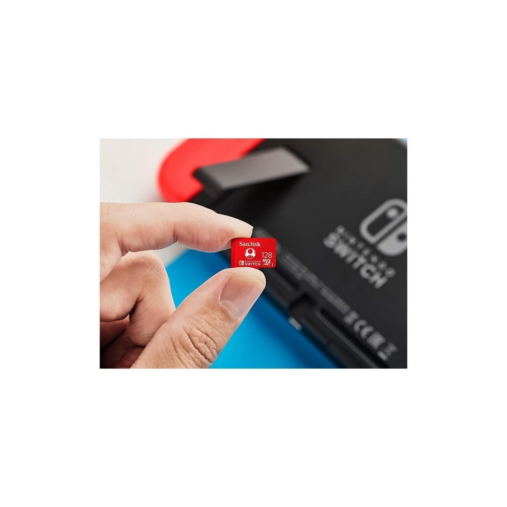 Tarjeta microSD SanDisk 128GB Nintendo Switch UHS-I 100MB/s - Image 3
