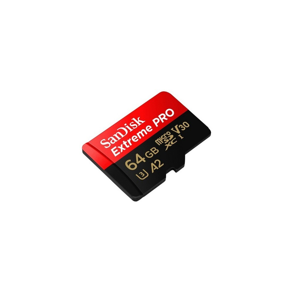 Tarjeta microSD SanDisk Extreme Pro UHS-I 64GB C10, U3, V30, A2 - Image 2
