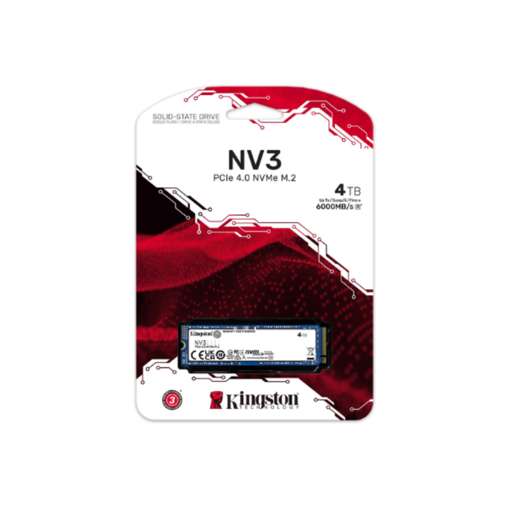 Unidad de estado solido ssd kingston 4000G NV3 M.2 2280 PCIe 4.0 NVMe - Image 2