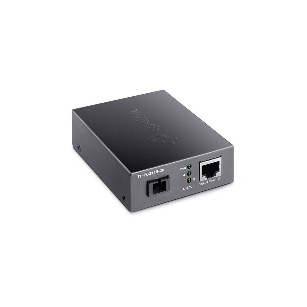 Convertidor de Fibra TPLINK SC Monomodo Gigabit. Hasta 20 km - Image 2