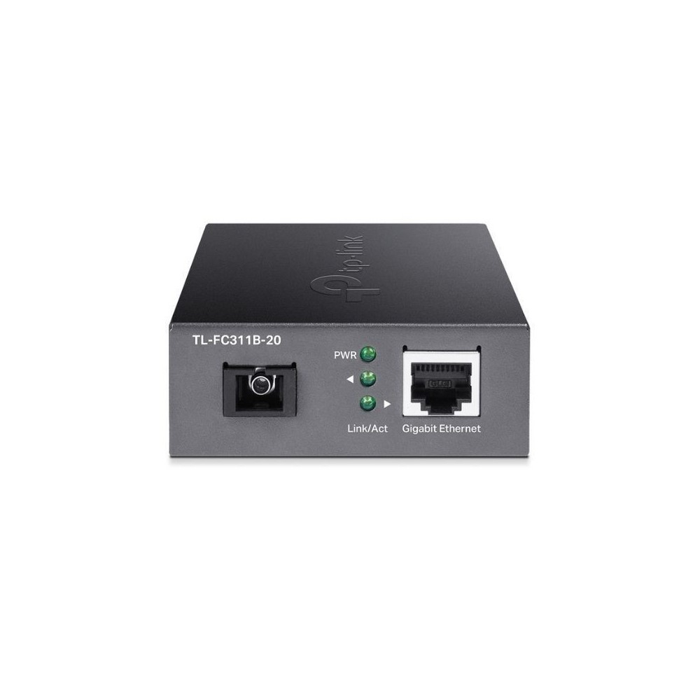 Convertidor de Fibra TPLINK SC Monomodo Gigabit. Hasta 20 km - Image 3