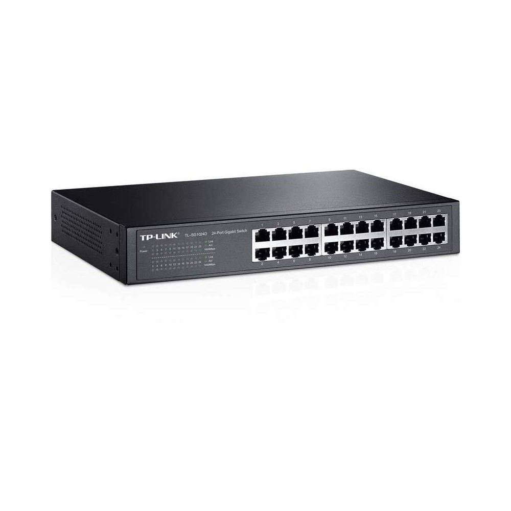 Switch TP-LINK NO administrable Gigabit 24 puertos montaje en escritorio / rack - Image 3