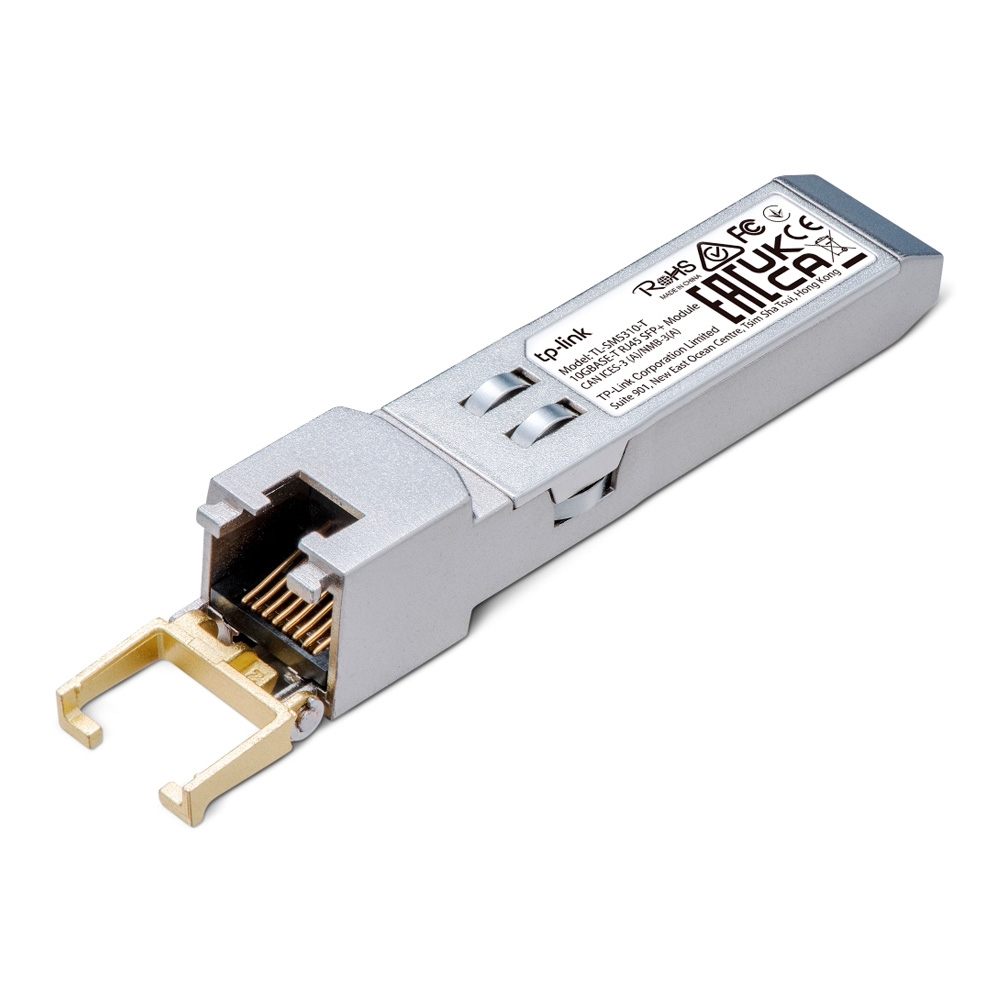 Módulo 10G BASE-T RJ45 SFP+SPEC: Transceiver de cobre RJ45 de 10Gbps, Plug and Play con ranura SFP+, soporta DDM (temperatura y voltaje), hasta 30 m de distancia (Cat6a o superior) - Image 3