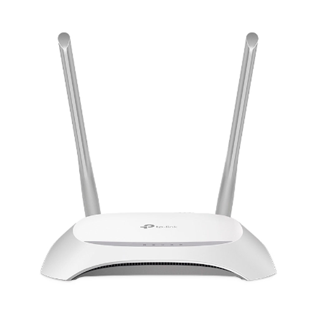 Router TPLINK Inalambrico 300 Mbps, 2.4 Ghz ,2 Antenas externas - funcion WISP