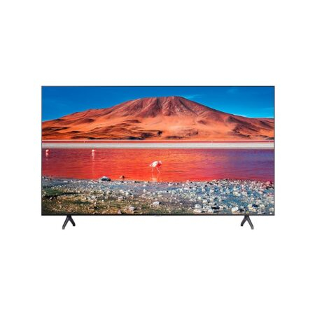 Televisor Samsung FLAT LED Smart TV 43 pulgadas UHD 4K /3,840 x 2,160 / DVB-T2 / Bluetooth/ AirPlay 2 / Bixby / HDMI x 3/ USB x1 /LAN/abre y edita archivos de Office/ Garantía 1 año