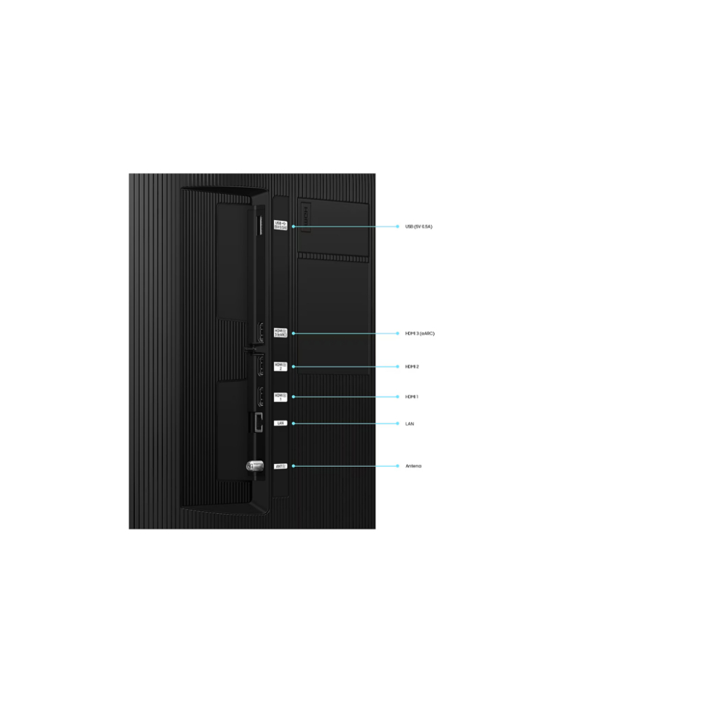 Televisor Samsung FLAT LED Smart TV 43 pulgadas Crystal UHD 4K /3,840 x 2,160 /HDR / DVB-T2 /LAN /WIFI 5 / Bluetooth 5.2 / Google Meet / AirPlay 2 /modo ambiente/ Modo Juego/ HDMI x 3/ USB x1 /abre y edita archivos de Office/ Garantía 1 año, Ficha técnica completa en www.samsung.com.co - Image 3