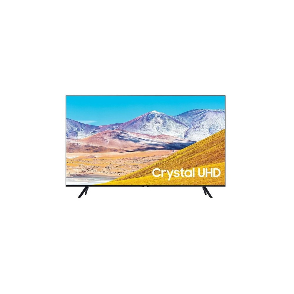 Televisor Samsung FLAT LED Smart TV 65 pulgadas Crystal UHD 4K /3,840 x 2,160 / DVB-T2 / Bluetooth/ AirPlay 2 / Bixby desde el control /modo ambiente/ Modo Juego/ HDMI x 3/ USB x2 /abre y edita archivos de Office/ Garantía 1 año
