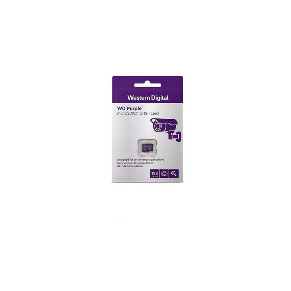 Tarjeta microSD Western Digital Purple 128GB para cámaras de seguridad grabación 24/7 - Image 4