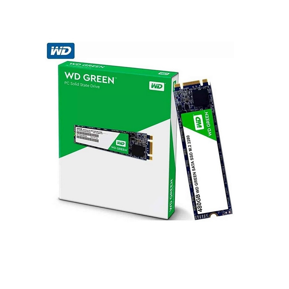Unidad de estado sólido SSD Western Digital Green 480GB M.2 SATA 2280
