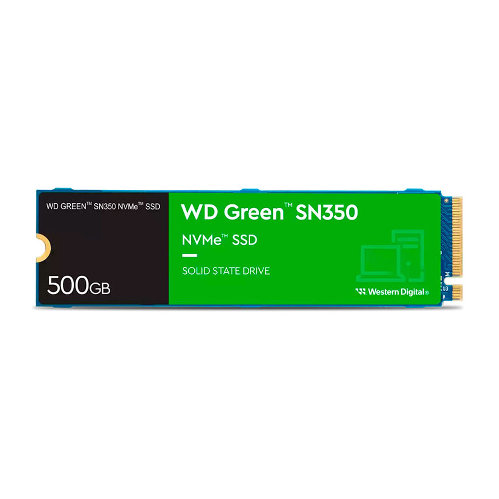 WD Green SN350 NVMe™ SSD 500 GB/M.2/ 2280/ PCIe/ 3 Años garantia