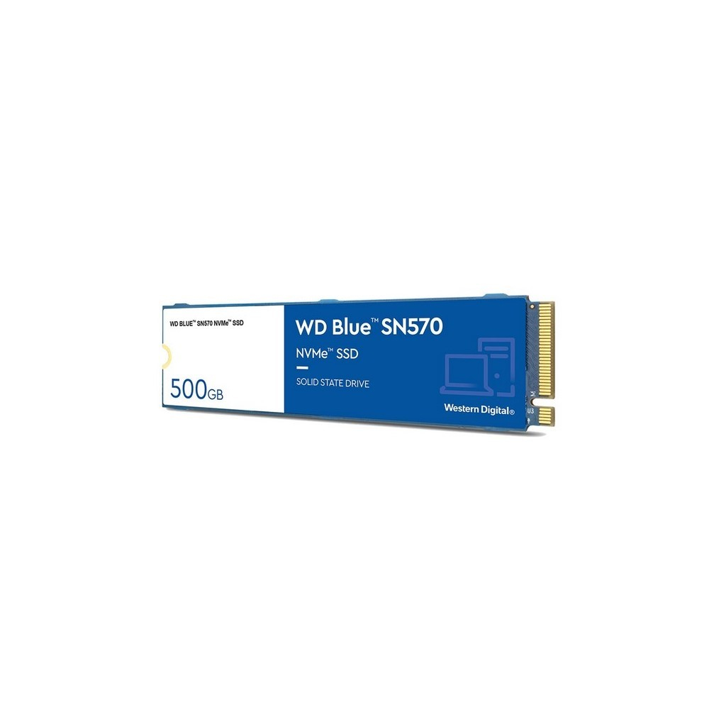 Unidad de estado sólido SSD Western Digital Blue SN570 500GB NVMe PCIe lectura 3500MB/s - Image 2