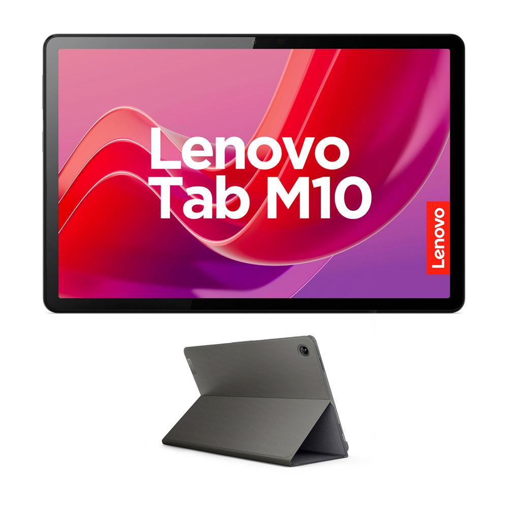 Tablet Lenovo TB-328FU Pantalla 10.1" Pulgadas Conectividad WIFI Memoria 4GB + Almacenamiento 64GB Gris Incluye Folio Case y Film
