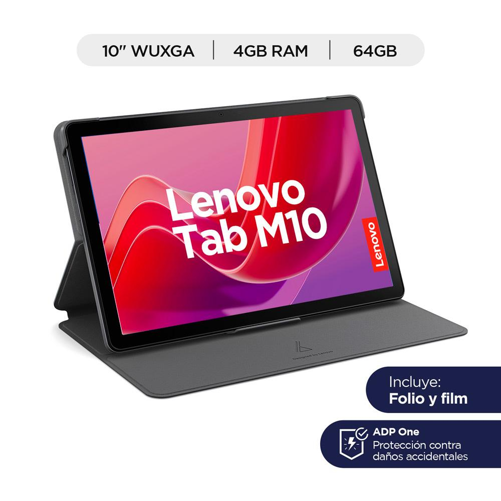 Tablet Lenovo TB-328FU Pantalla 10.1" Pulgadas Conectividad WIFI Memoria 4GB + Almacenamiento 64GB Gris Incluye Folio Case y Film - Image 2
