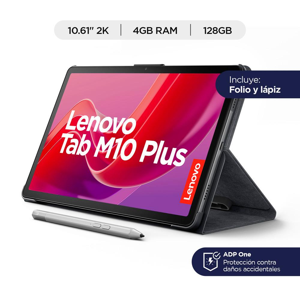 Tablet Lenovo M10 Plus (3RD Gen) TB128FU Pantalla 10,61" Pulgadas Conectividad WIFI Memoria 4GB + Almacenamiento 128GB Color Gris (Incluye Folio Case y Lapiz) - Image 2