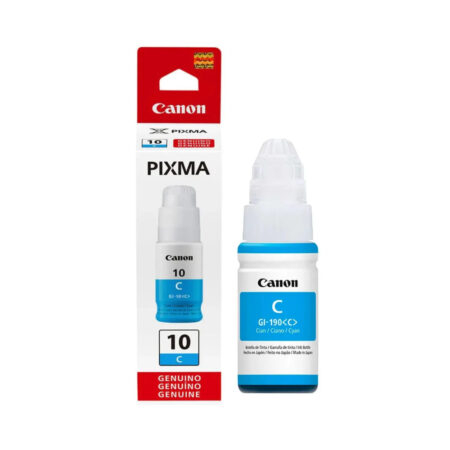BOTELLA DE TINTA CANON GI-190 CYAN (7.000 PAG)