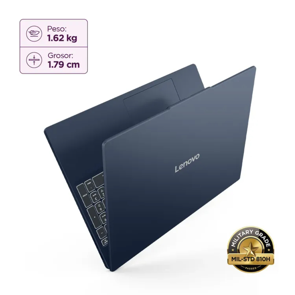 Portátil Lenovo IdeaPad Slim 3 15AMN8 AMD Ryzen 3 7320U 15,6 Pulgadas FHD Memoria 8GB Estado Solido 512GB Windows 11 Color Azul - Image 3