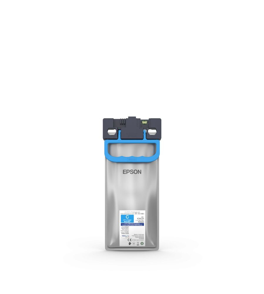 Bolsa de Tinta Epson Cyan T05A200 para WorkForce Pro C878R (Alta Capacidad) (20.000 páginas)