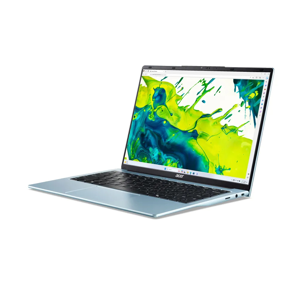 Portatil Acer AL14-32P-390X Intel® Core™ 3 N355 14 WUXGA IPS SlimBezel WIFI6/ 8GB LPDDR5 /512SSD Windows 11 Home Single color Blue - Image 2