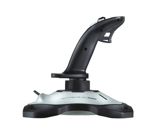 JOYSTICK EXTREME 3D PRO Logitech Gaming USB Compatible PC 12 Botones Programables Garantía 3Años-NEGRO-SILVER - Image 2