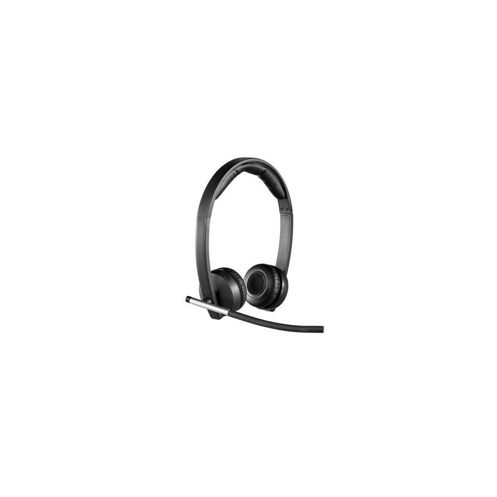Diadema logitech H820e biaural inalámbrico, receptor USB, compatible Win-Mac, controles integrados, color negro - Image 2