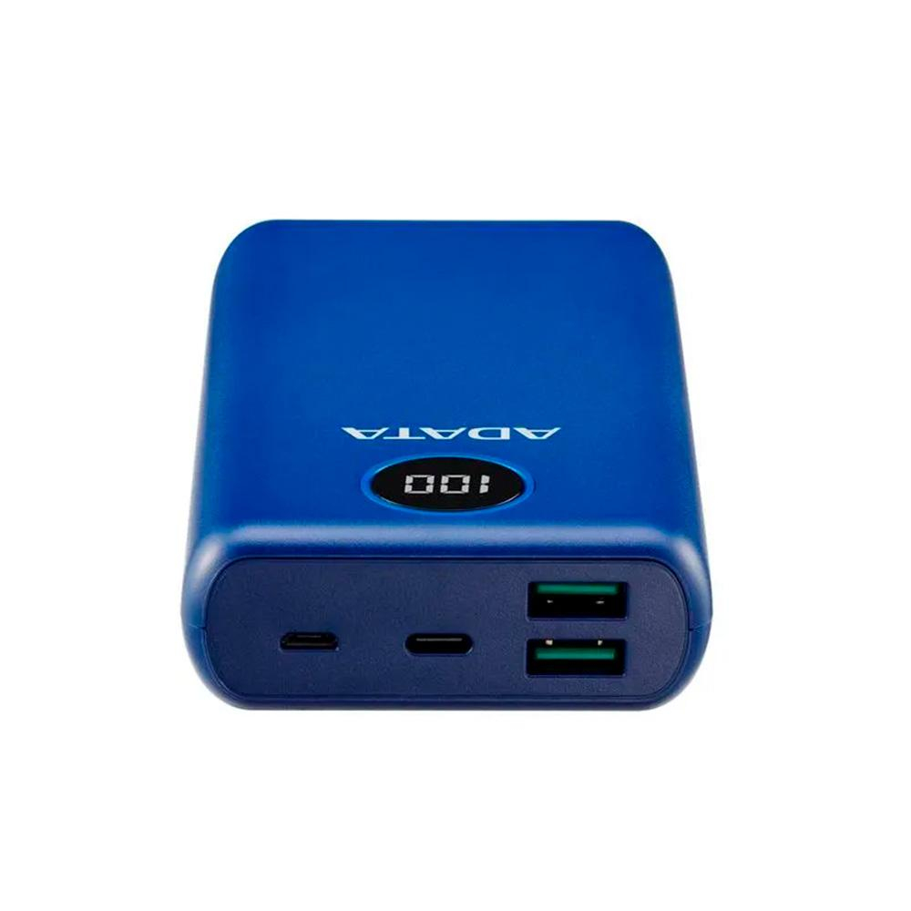 Power Bank 20000mAh azul digital /2 puertos usb quick charge + 1 Puerto Tipo C Salida + 1 Puerto Tipo C Entrada - Image 3