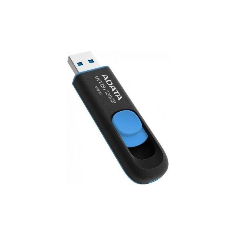 Memoria USB ADATA AUV128-128G-RBE Negra - Azul