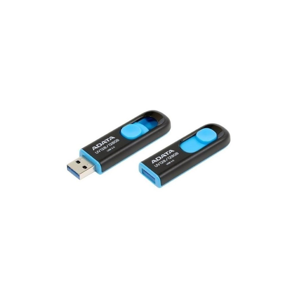Memoria USB ADATA AUV128-128G-RBE Negra - Azul - Image 3