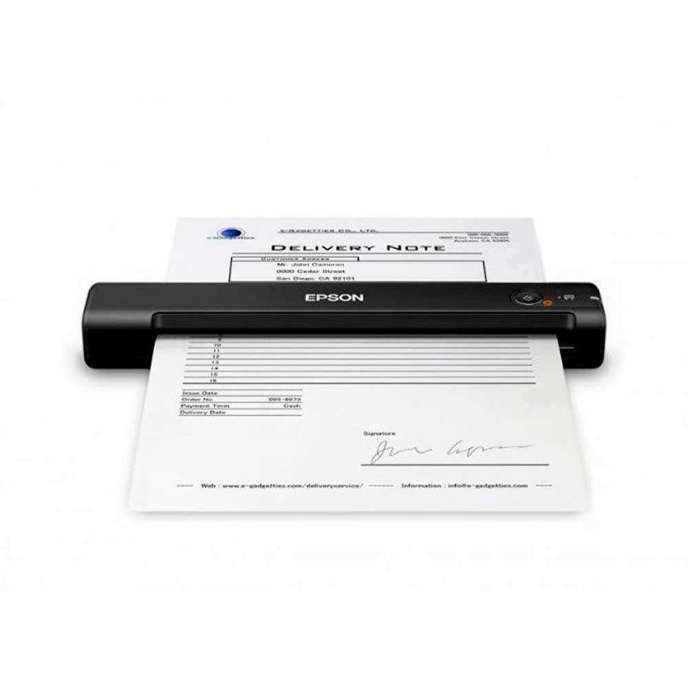 Escáner EPSON Portátil de Documéntenos WorkForce ES-50 usb COLOR Negro