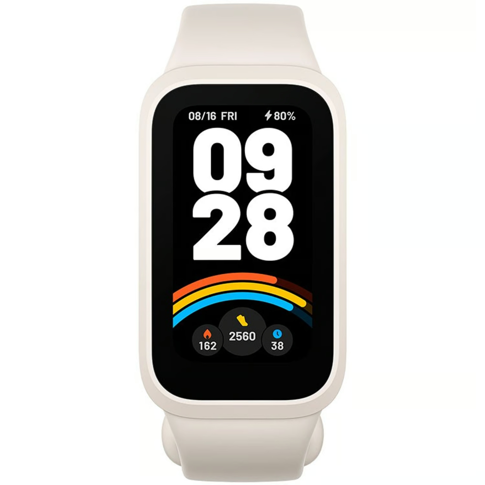 Xiaomi Smart Band 9 Active Beige White - Image 2