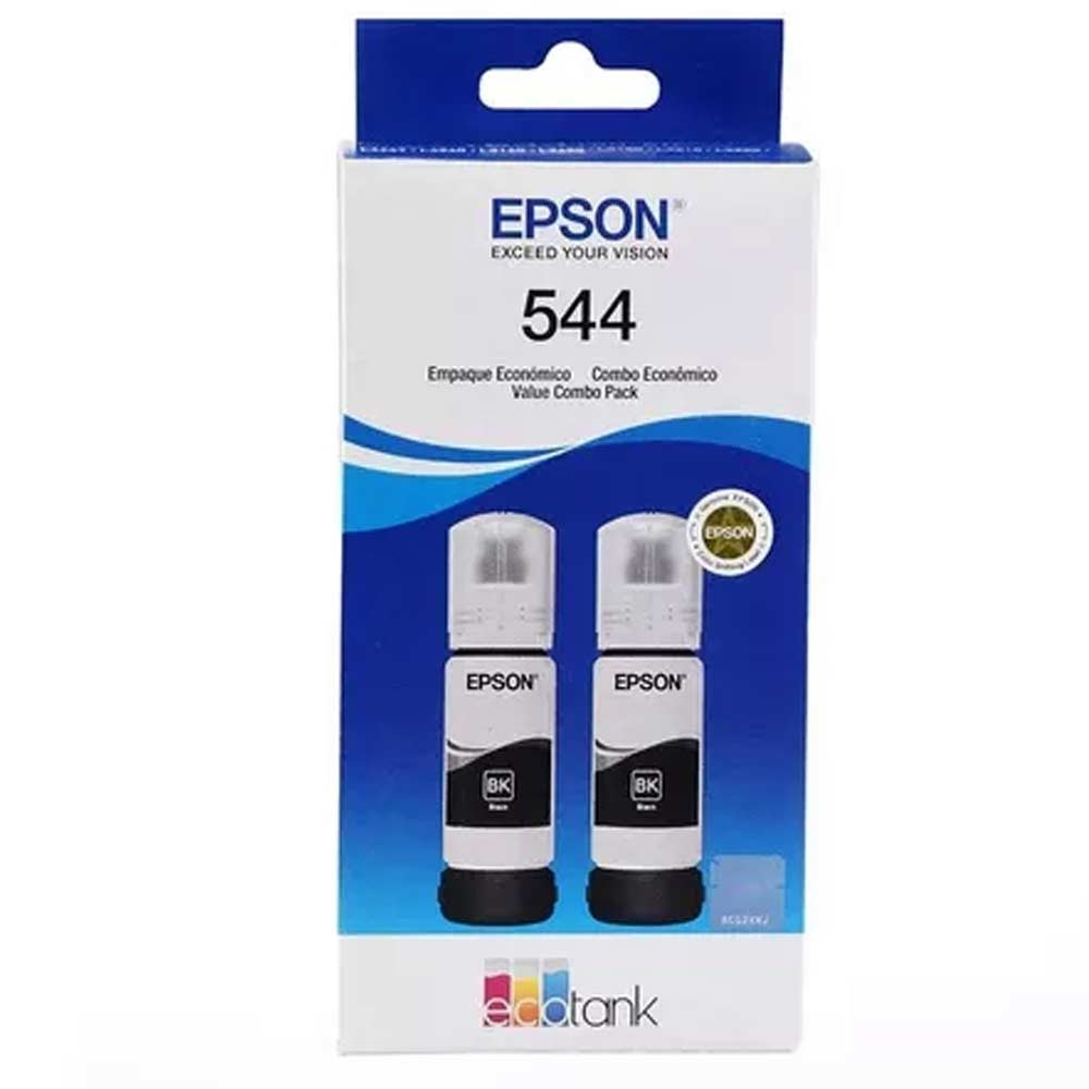 Botella Epson T544120-2P - Multipack 2 botellas Negras IMPRESORA L3110/L3150- Black Ink (4.500 paginas)