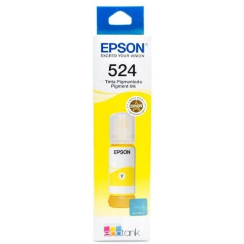 Botella de Tinta EPSON T524420 AL L15150 COLOR Amarillo Pingmentada - Image 2