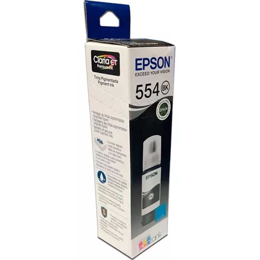 Botella de Tinta EPSON T554120 AL 70 ml COLOR Negro - Image 2