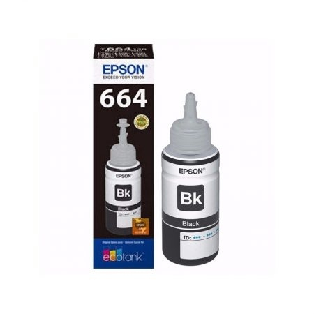 Botella de Tinta EPSON T664120 L200/210/350/355/555 COLOR Negro