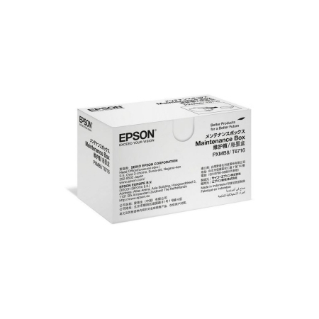 Caja de mantenimiento Epson T671600 -para WorkForce WF M5799/WF C5290/C5790/ C579R (90.000 páginas)