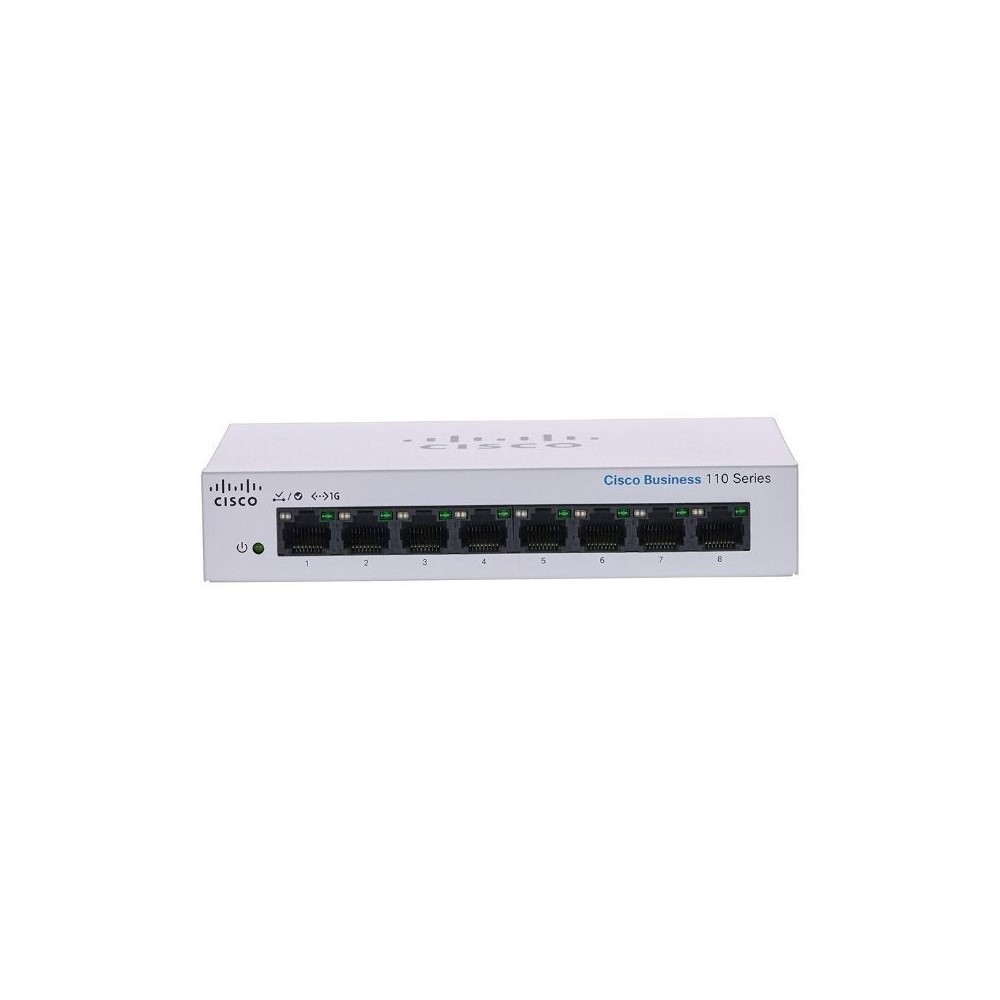 Switche Cisco CBS110 Unmanaged 8-port GE, Desktop, Ext PS