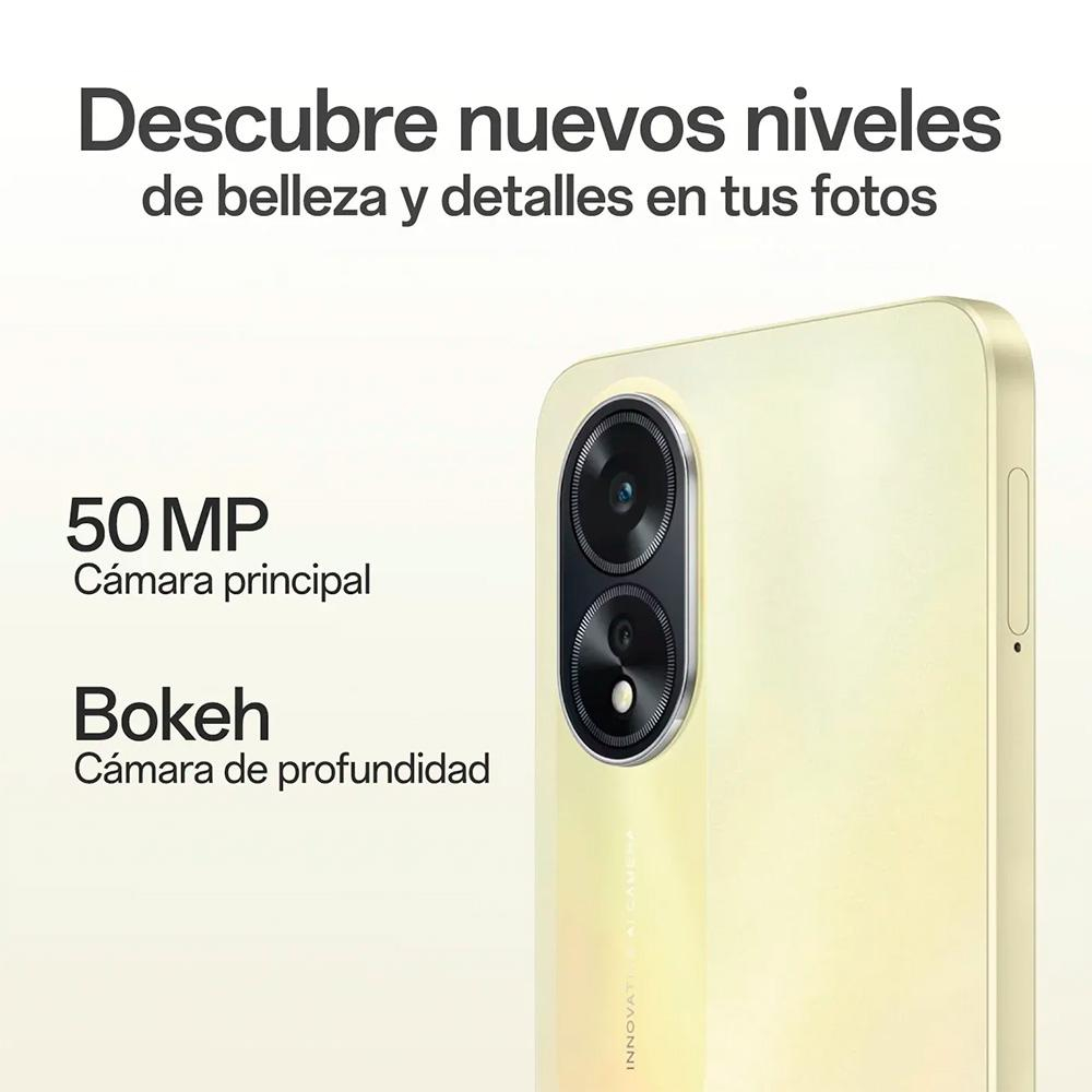OPPO A38 SINGLE SIM 128GB 4GB GOLD - Image 3