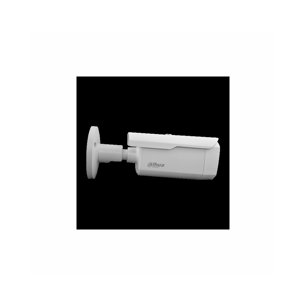Camara Dahua Bullet, 4MP, Lente fijo 3,6mm, 4en1 (CVI/TVI/AHD/CVBS), Metal, DWDR, Smart IR80m, IP67, 12VDC.