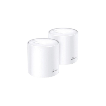 Router TPLINK  Sistema WiFi 6 en malla para todo el hogar AX3000 Paquetes de dos