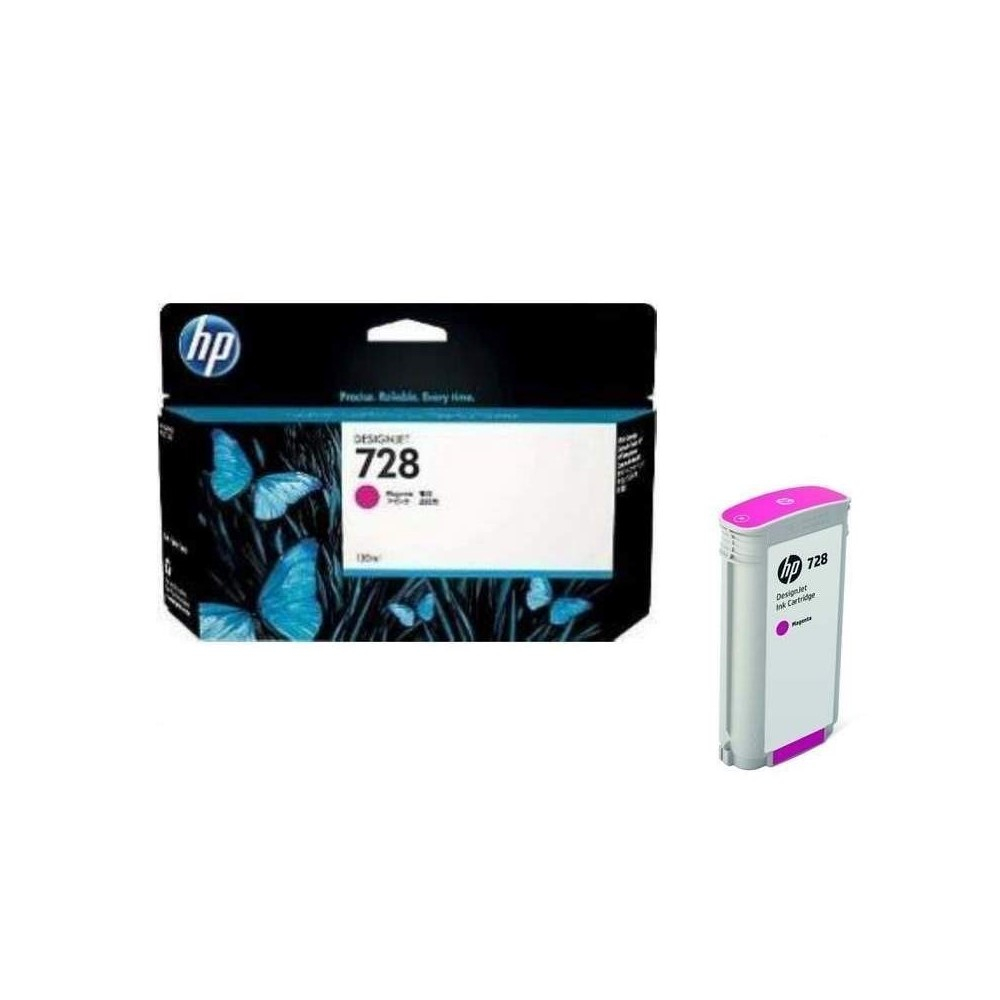 Tinta HP 728 130 ML Magenta para Designjet T830mfp