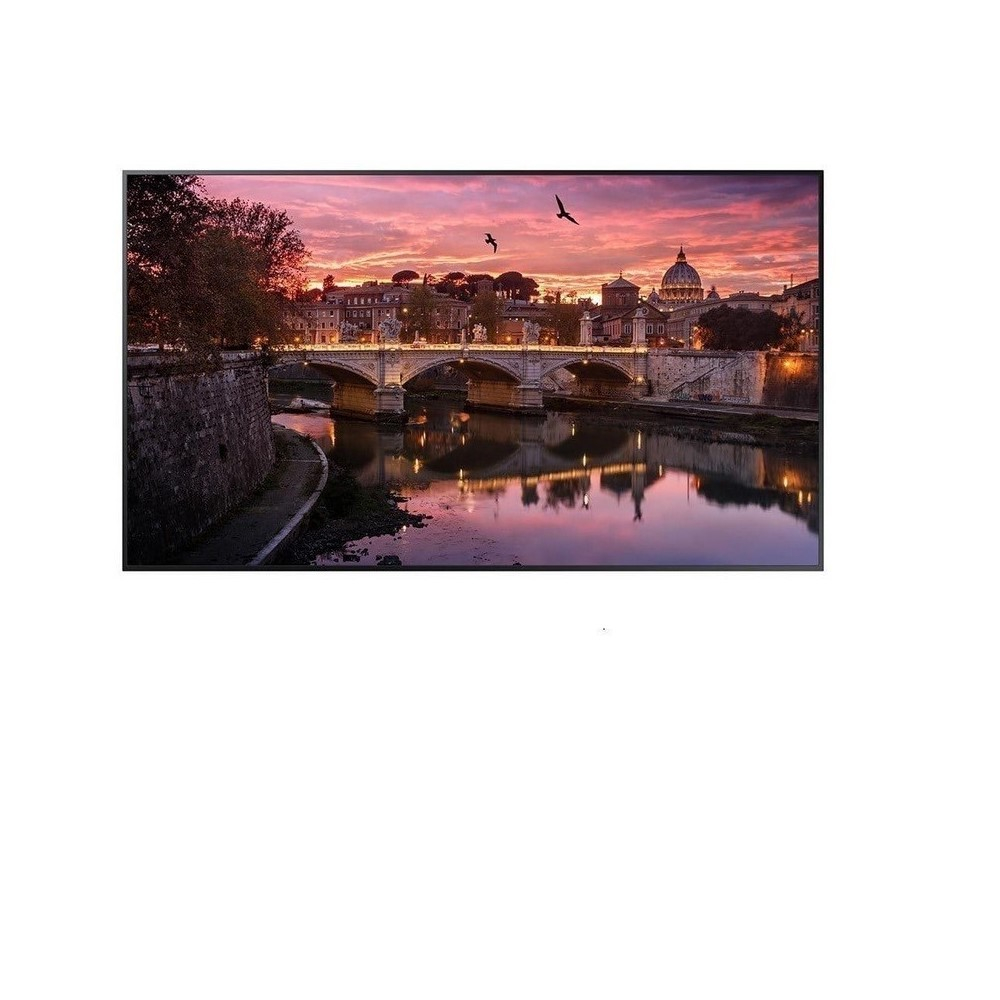Monitor Industrial Samsung QB75R,Tamaño: 75, Resolución 3840x2160 (16:9) 4K UHD, Brillo 350nit, Contraste: 4000:1,Certificación IP 5x, Características: uso 16 horas/día, soporte UHD,MagicInfo S6, SSSP 6.0, altavoces 10Wx2., Wi-fi ready, Entradas: DVI-D, Display Port 1.2 (1), HDMI 2.0 (2), HDCP2.2, Stereo mini Jack, USB 2.0 x 2, Salidas: Audio Min