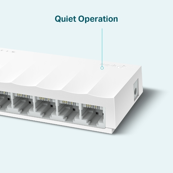 Switch TPLINK 8 Puertos 10/100 COLOR Blanco - Image 3